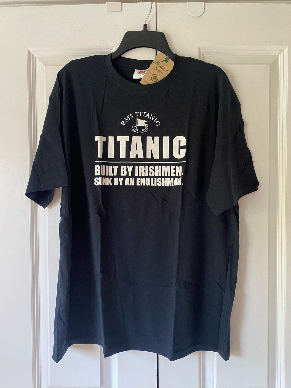Black Short Sleeve “Titanic” Tee